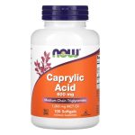 Now Foods, Caprylic Acid, 600 mg, 100 Softgels