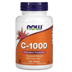 NOW Foods, C-1000, 100 Tablets