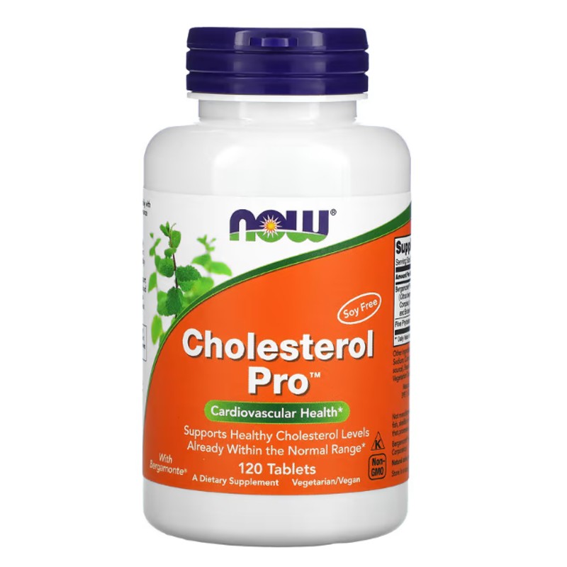 healthkoto-product-NOW-CP120 NOW Foods, Cholesterol Pro, 120 Tablets - Image 1