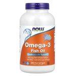 NOW Foods, Omega-3 Fish Oil, 2,000 mg, 200 Fish Softgels (1,000 mg per Softgel)