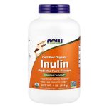 Now Foods, Certified Organic Inulin, Prebiotic Pure Powder, 1LB (454 g)