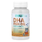 NOW Foods, Kid's DHA Chewables, Tasty Fruit, 60 Softgels