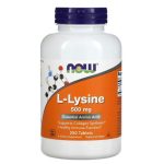 NOW Foods, L-Lysine, 500 mg, 250 Tablets