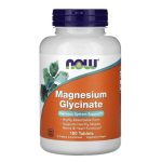 Now Foods, Magnesium Glycinate, 180 Veg Tablets