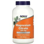 NOW Foods, Magnesium Citrate, 200 mg, 250 Tablets