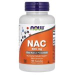 Now Foods, NAC, 600 mg,100 Veg Capsules