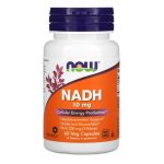 NOW Foods, NADH, 10 mg, 60 Veg Capsules