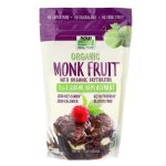 NOW Foods, Real Food, Organic Monk Fruit, 1-to-1 Sugar Replacement , 1 lb (454 g)