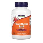 Now Foods, Pantothenic Acid, 500 mg, 100 Capsules