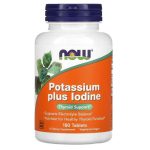 NOW Foods, Potassium Plus Iodine, 180 Tablets