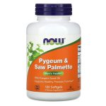 Now Foods, Pygeum & Saw Palmetto, 120 Softgels