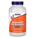 Now Foods, Quercetin with Bromelain, 240 Veg Capsules