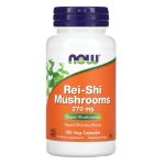 NOW Foods, Rei-Shi Mushrooms, 270 mg, 100 Veg Capsules