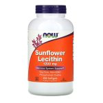 Now Foods, Sunflower Lecithin 1200 mg, 200 Softgels