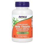 Now Foods, Silymarin, Milk Thistle Extract, Double Strength, 300 mg, 100 Veg Capsules