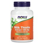 Now Foods, Silymarin, Milk Thistle Extract, 150 mg, 120 Veg Capsules