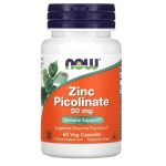NOW Foods, Zinc Picolinate, 50 mg, 60 Veg Capsules (50 mg per Capsule)