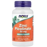 Now Foods, Zinc Picolinate, 50 mg, 120 Veggie Capsules