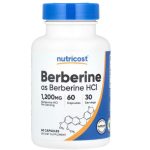 Nutricost, Berberine, 60 Capsules (600 mg per Capsule)
