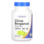Nutricost, Citrus Bergamot, 1,200 mg , 120 Capsules (600 mg per Capsule)