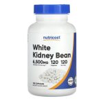 Nutricost, White Kidney Bean, 6,500 mg, 120 Capsules