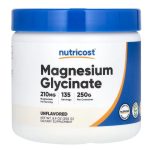 Nutricost, Magnesium Glycinate, Unflavored , 8.9 oz (250 g)