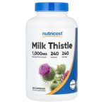 Nutricost, Milk Thistle, 1,000 mg, 240 Capsules