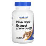 Nutricost, Pine Bark Extract, 6,000 mg, 180 Capsules
