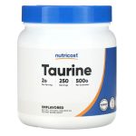 Nutricost, Taurine, Unflavored, 17.9 oz (500 g)