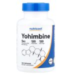 Nutricost, Yohimbine, 5 mg, 120 Capsules