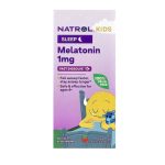 Natrol, Kids, Melatonin, Ages 4 & Up, Strawberry, 40 Tablets