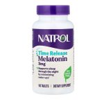 Natrol, Melatonin, Time Release, 3 mg, 100 Tablets