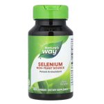 Nature's Way, Selenium, 200 mcg, 100 Capsules