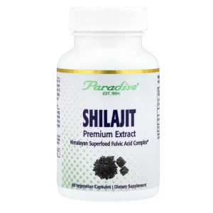 Paradise Herbs, Shilajit, 60 Vegetarian Capsules
