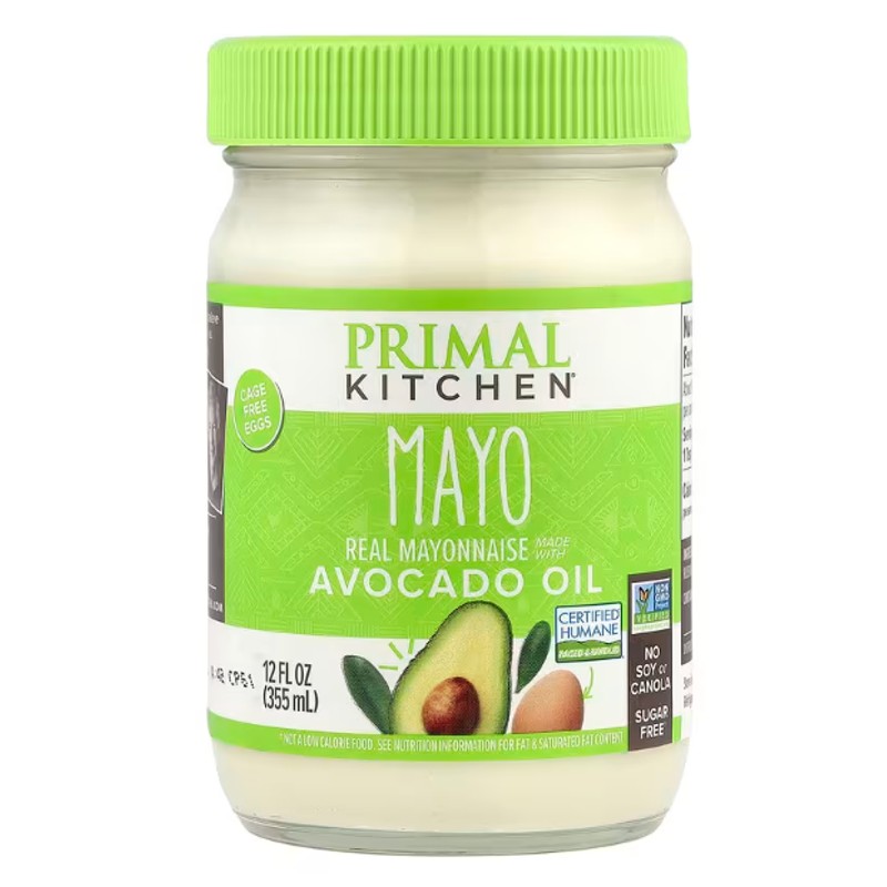 healthkoto-product-PMK-AO355 Primal Kitchen, Mayo with Avocado Oil, 12 fl oz (355 ml) - Image 1