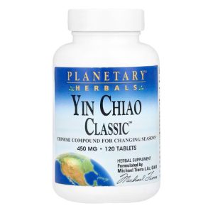 Planetary Herbals, Yin Chiao Classic, 450 mg, 120 Tablets