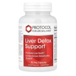 Protocol for Life Balance, Liver Detox Support, 90 Veg Capsules