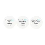 PrescriptSkin, Retinol Trial Set, 3 Professional Strength Anti-Aging Products, 3 Jars, 0.18 oz (5 g) Each