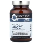 Quality of Life Labs, Kinoko Platinum AHCC, 750 mg, 60 Vegicaps