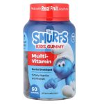 The Smurfs, Kids Gummy, Multi-Vitamin, Ages 3+, Smurf Berry, 60 Gummies