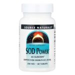 Source Naturals, SOD Power 250 mg 60 Tablets