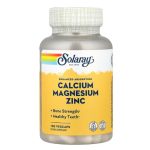 Solaray, Calcium Magnesium Zinc, 100 VegCaps