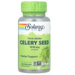 Solaray, True Herbs, Celery Seed, 100 VegCaps (505 mg per Capsule)