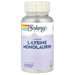 Solaray, L-Lysine Monolaurin 1:1 Ratio, 60 VegCaps