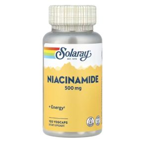 Solaray, Niacinamide, 500 mg, 100 VegCaps