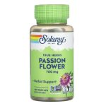 Solaray, True Herbs, Passion Flower, 700 mg, 100 VegCaps (350 mg per Capsule)