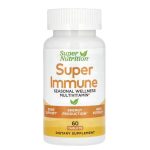 Super Nutrition, Super Immune, Immune-Strengthening Multivitamin with Glutathione, 60 Tablets