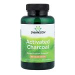 Swanson, Activated Charcoal, 260 mg, 120 Capsules