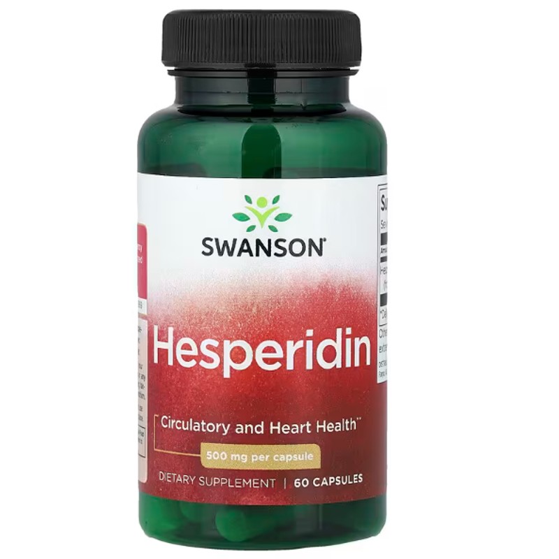 healthkoto-product-SWS-HD060 Swanson, Hesperidin, 500 mg, 60 Capsules - Image 1