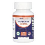 Vitamatic, Berberine, 500 mg, 60 Vegetable Capsules